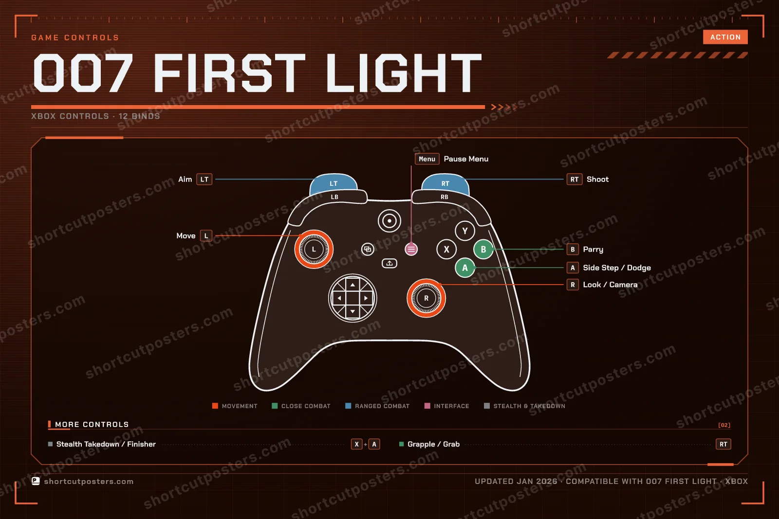 007 First Light controller poster preview