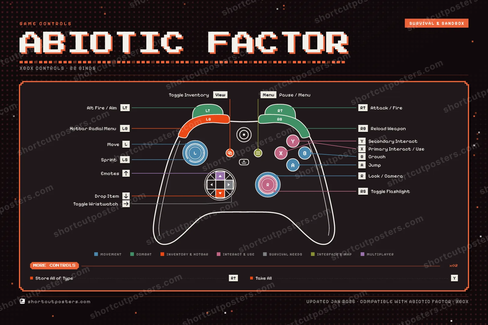 Abiotic Factor controller poster preview