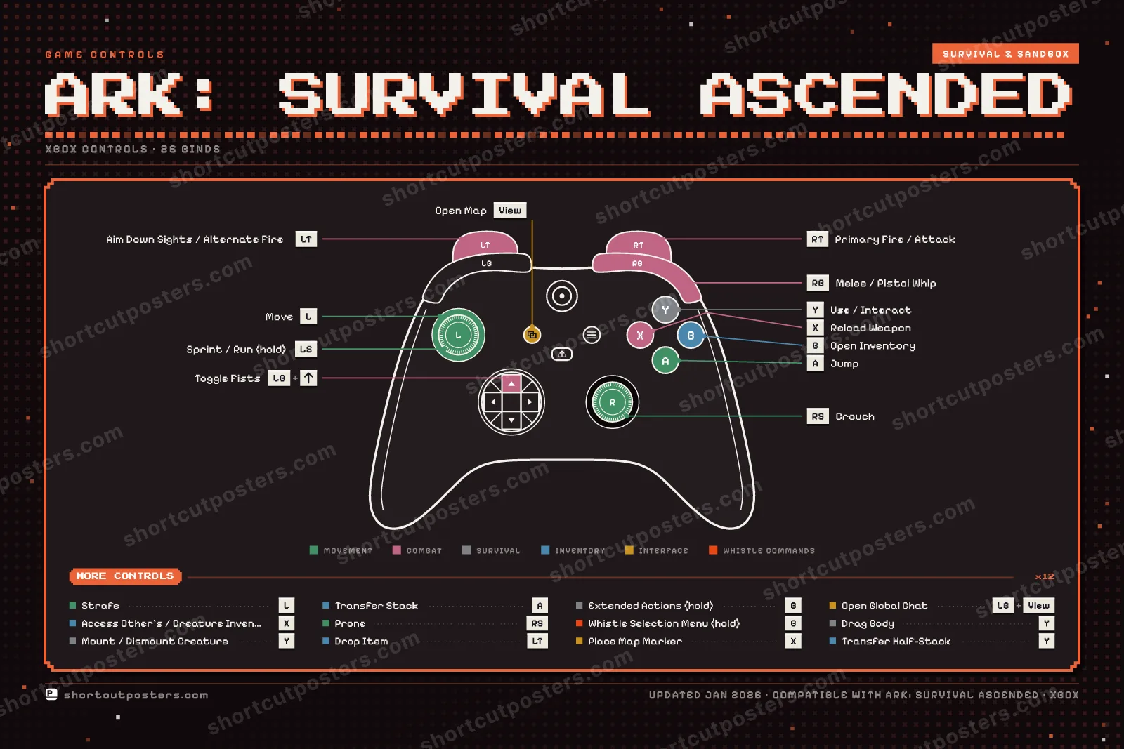ARK: Survival Ascended controller poster preview