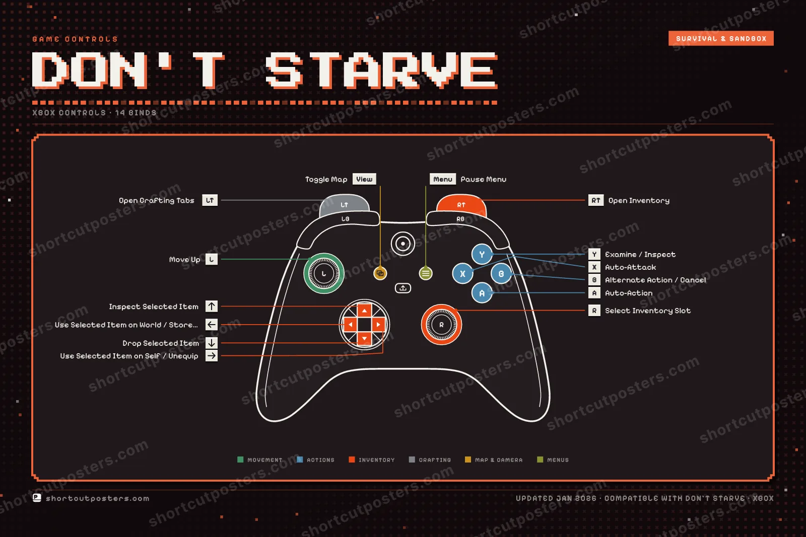 Don't Starve controller poster preview