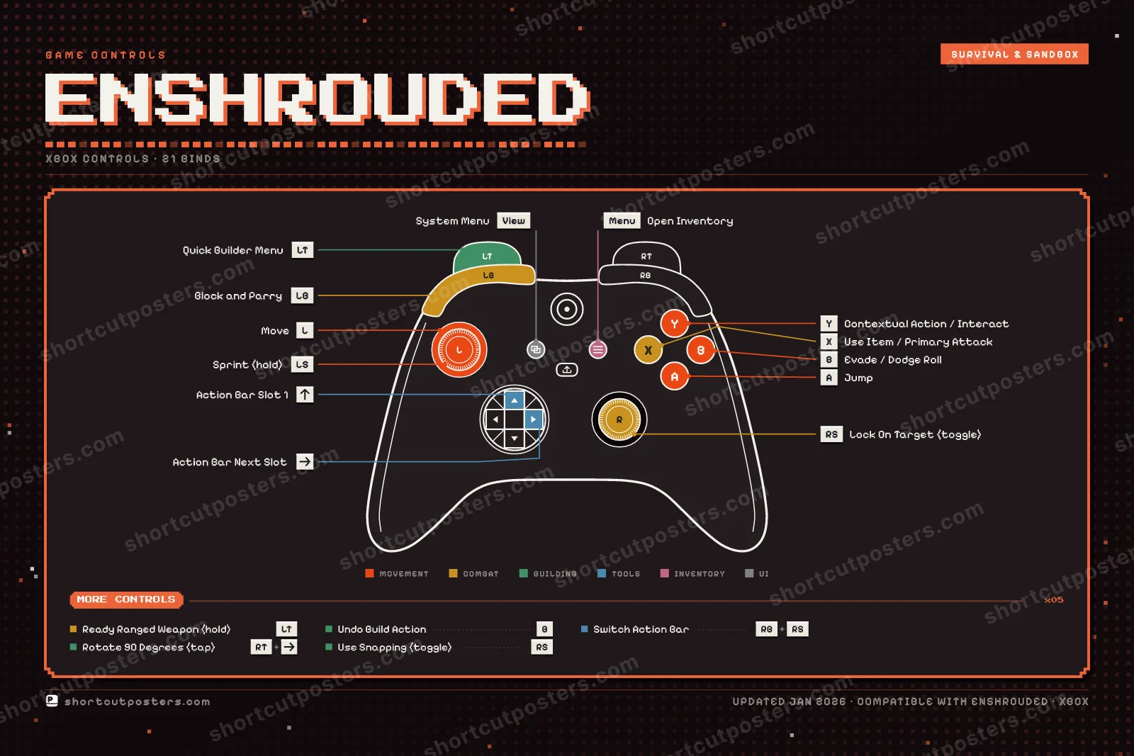 Enshrouded controller poster preview