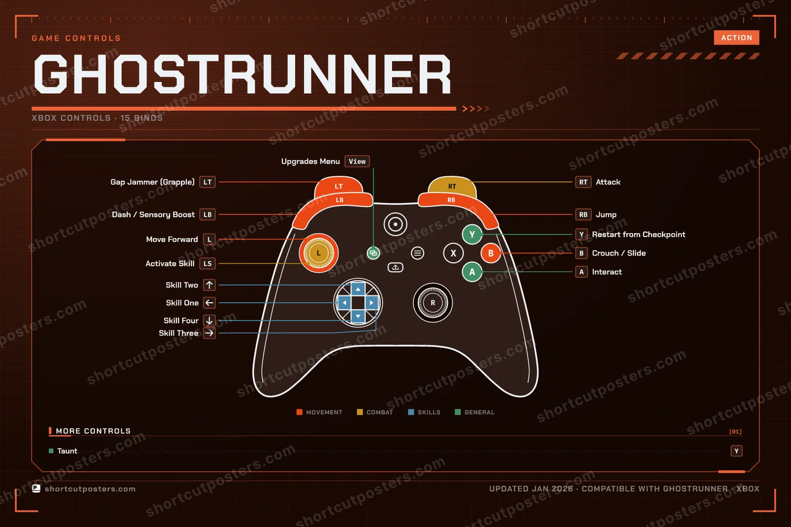 Ghostrunner controller poster preview