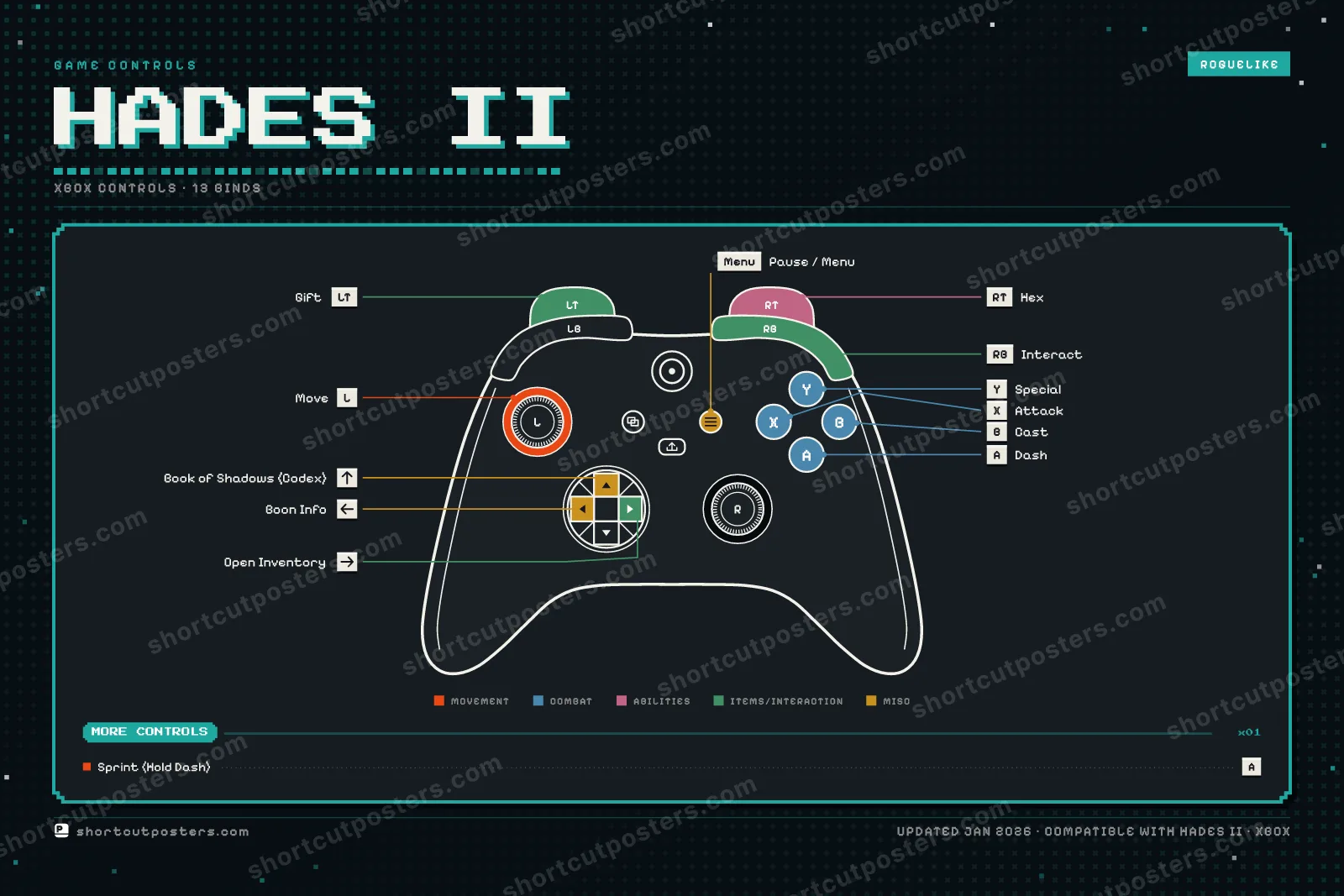 Hades II controller poster preview