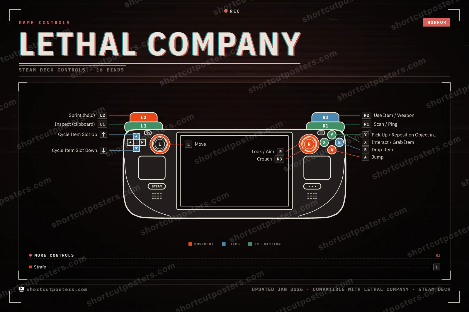 Lethal Company controller poster preview