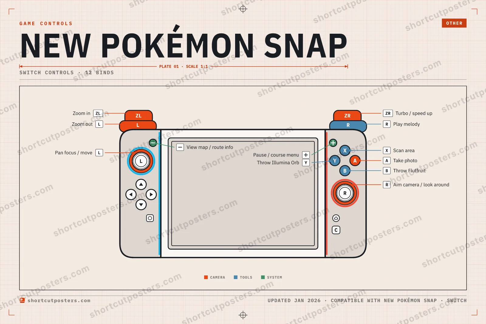 New Pokémon Snap controller poster preview