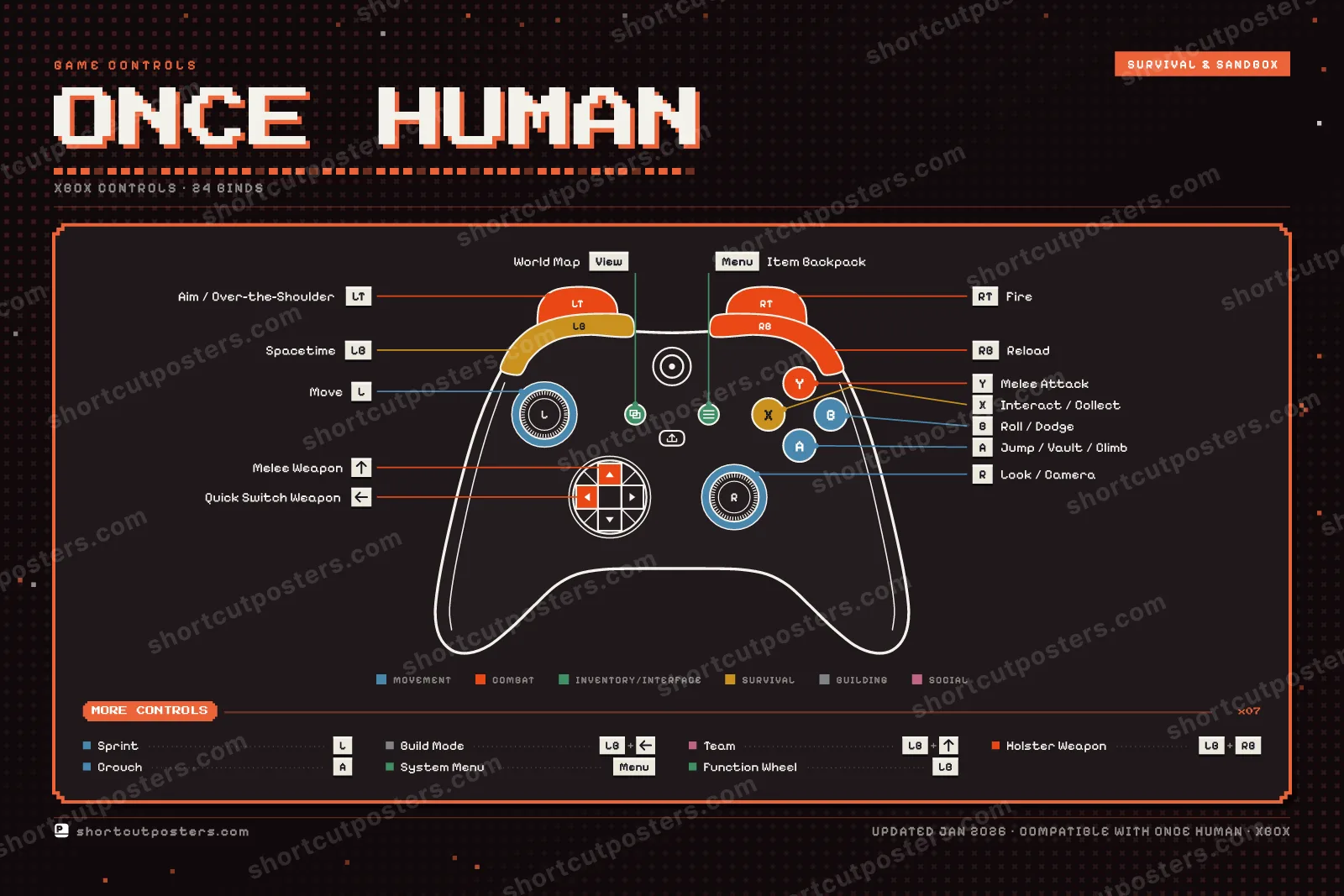 Once Human controller poster preview