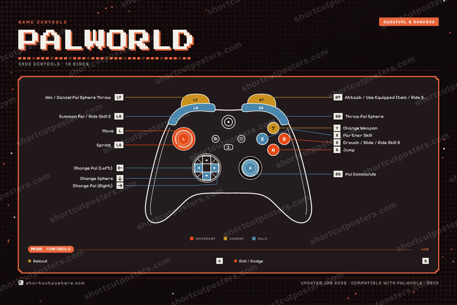 Palworld controller poster preview