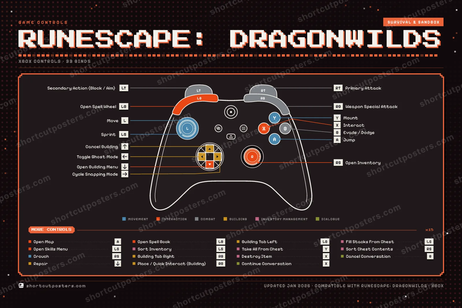 RuneScape: Dragonwilds controller poster preview