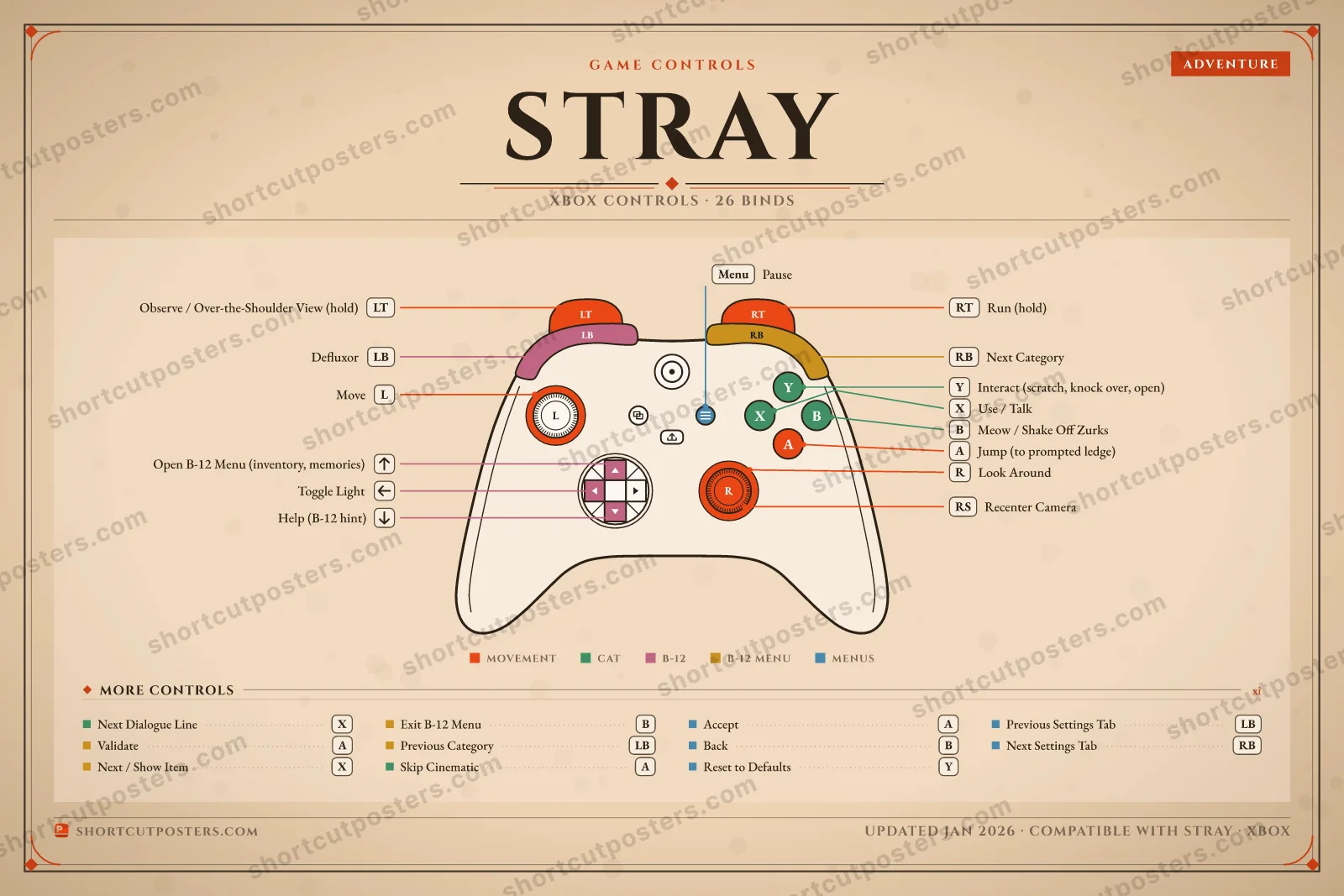 Stray controller poster preview