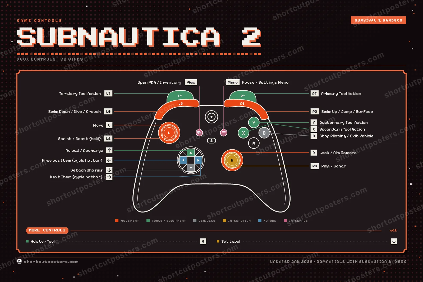 Subnautica 2 controller poster preview