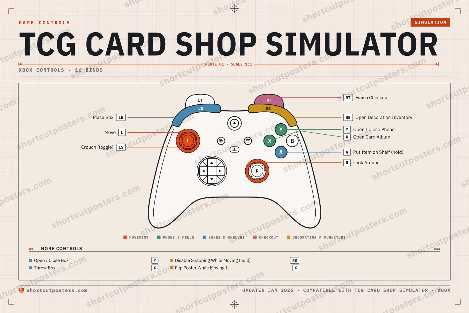 TCG Card Shop Simulator controller poster preview