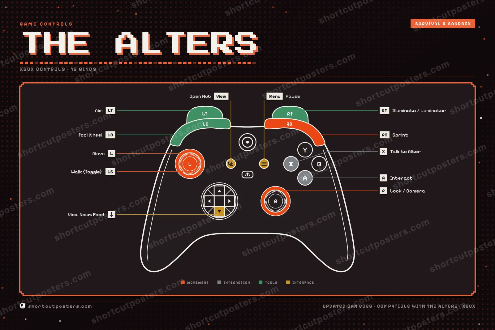 The Alters controller poster preview