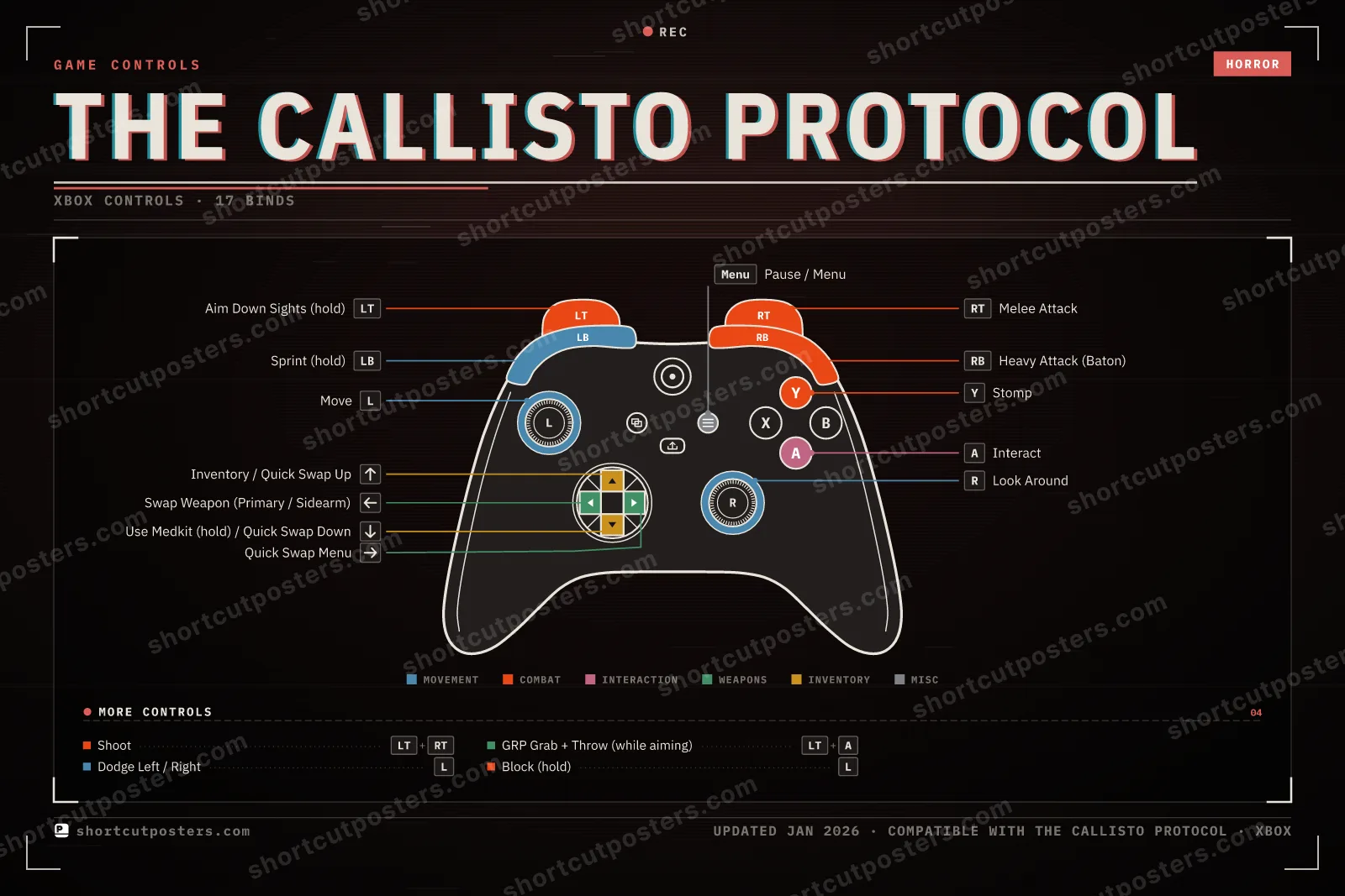 The Callisto Protocol controller poster preview