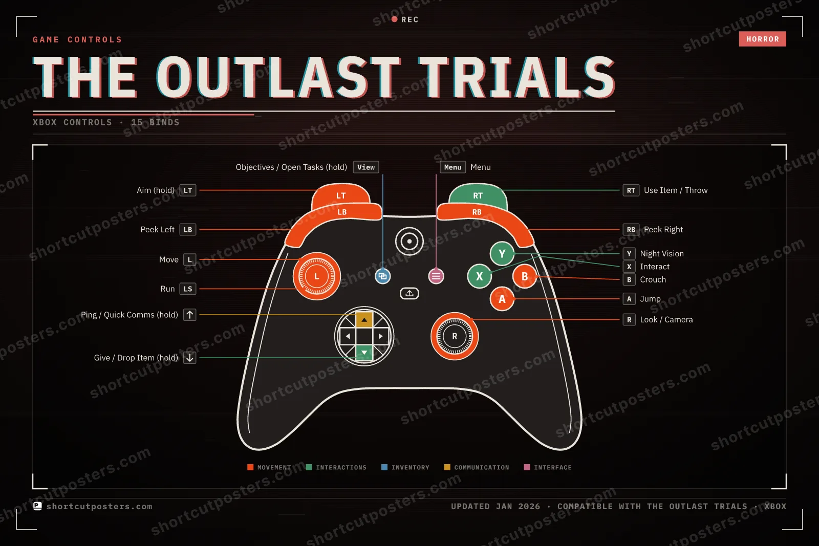 The Outlast Trials controller poster preview