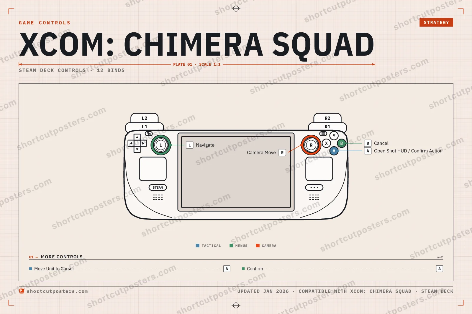XCOM: Chimera Squad controller poster preview